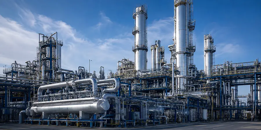 Industrial processing plant