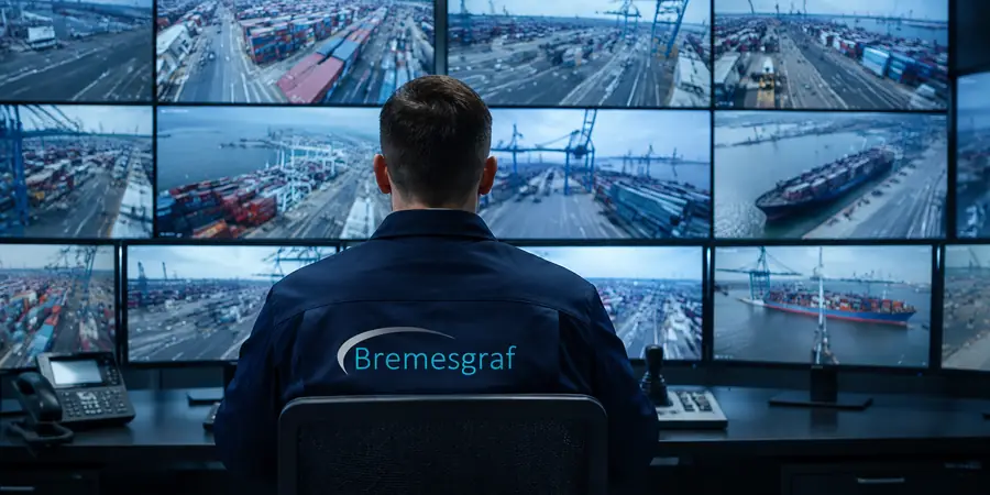 Integrated monitoring of port operations