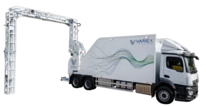 Truck-mounted mobile cargo inspection system